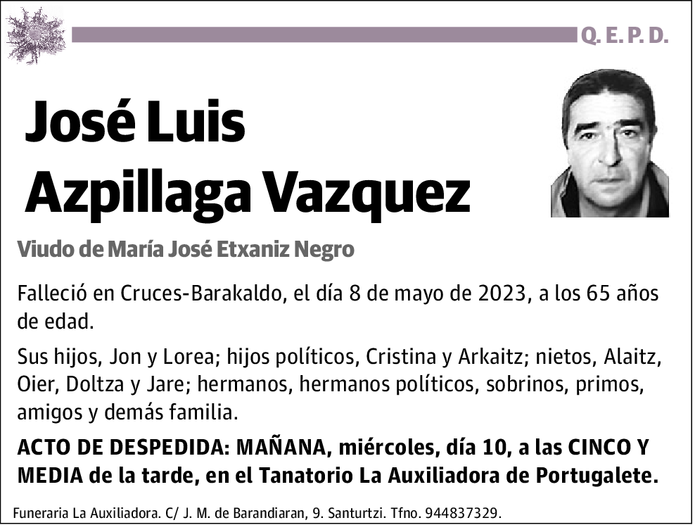 José Luis Azpillaga Vázquez