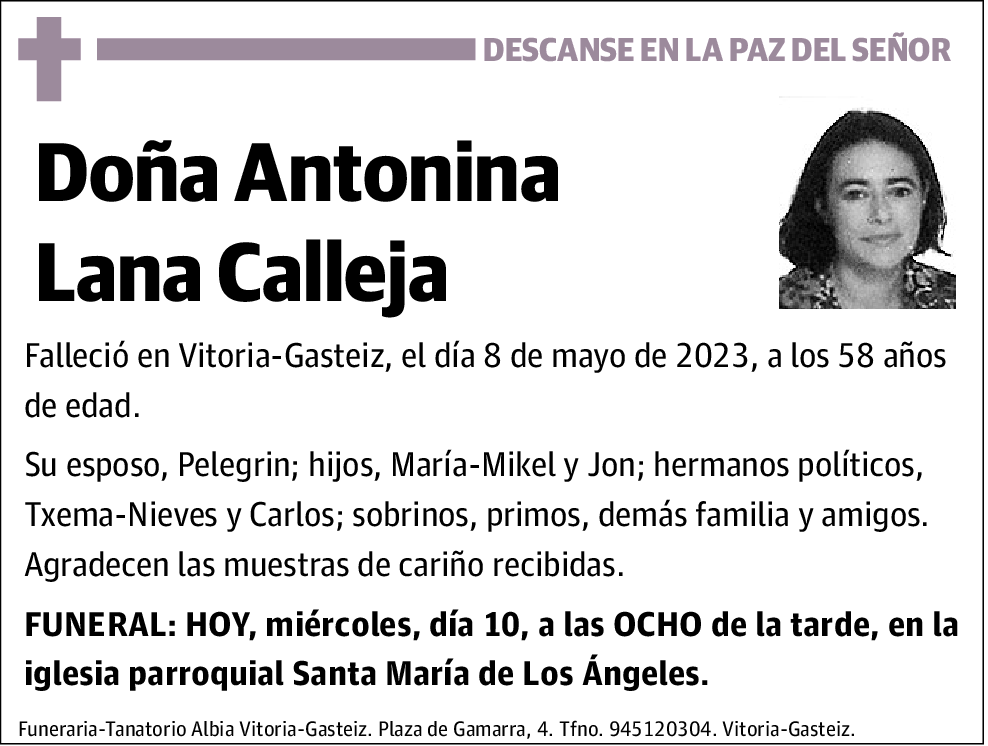 Antonina Lana Calleja
