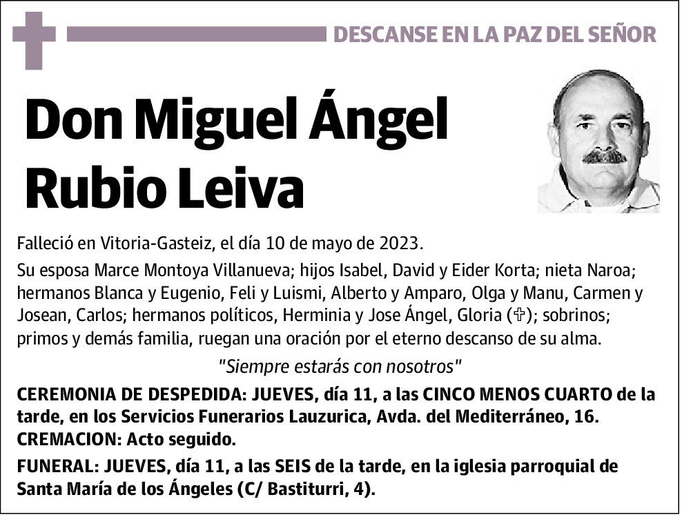 Miguel Ángel Rubio Leiva