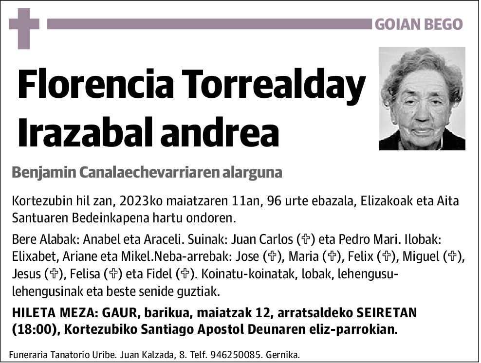 Florencia Torrealday Irazabal