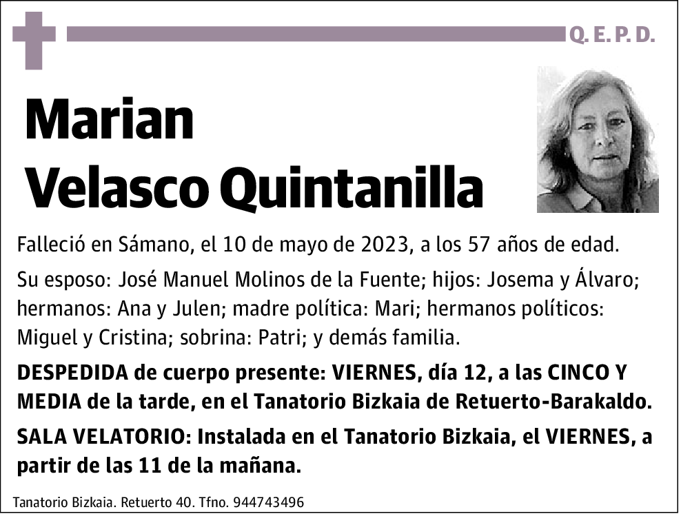 Marian Velasco Quintanilla