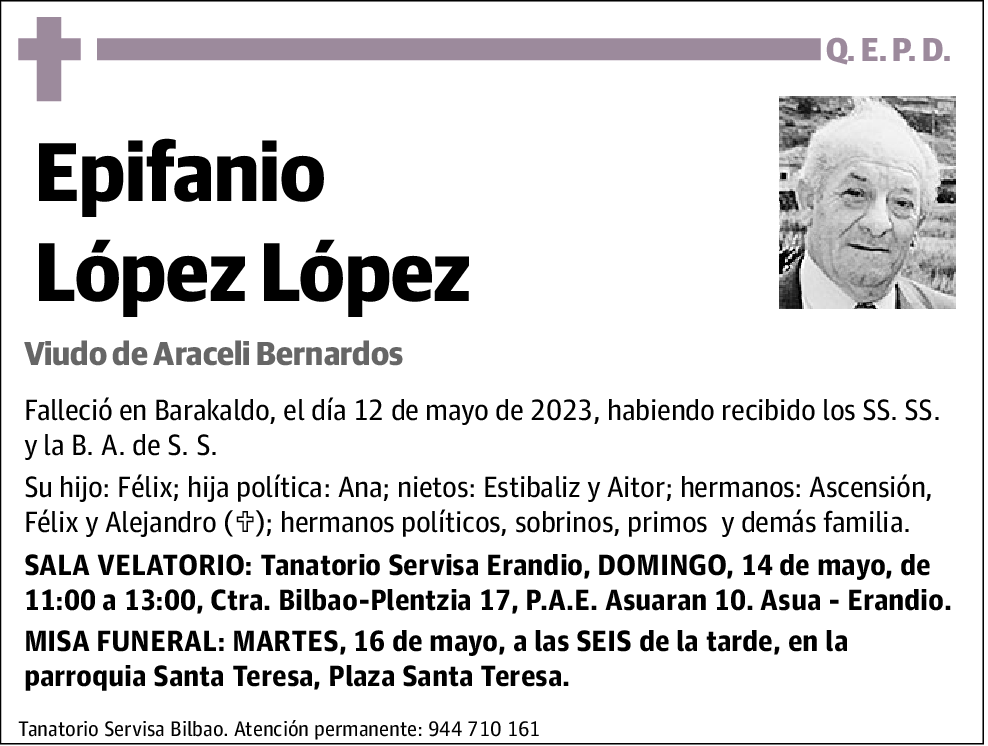 Epifanio López López