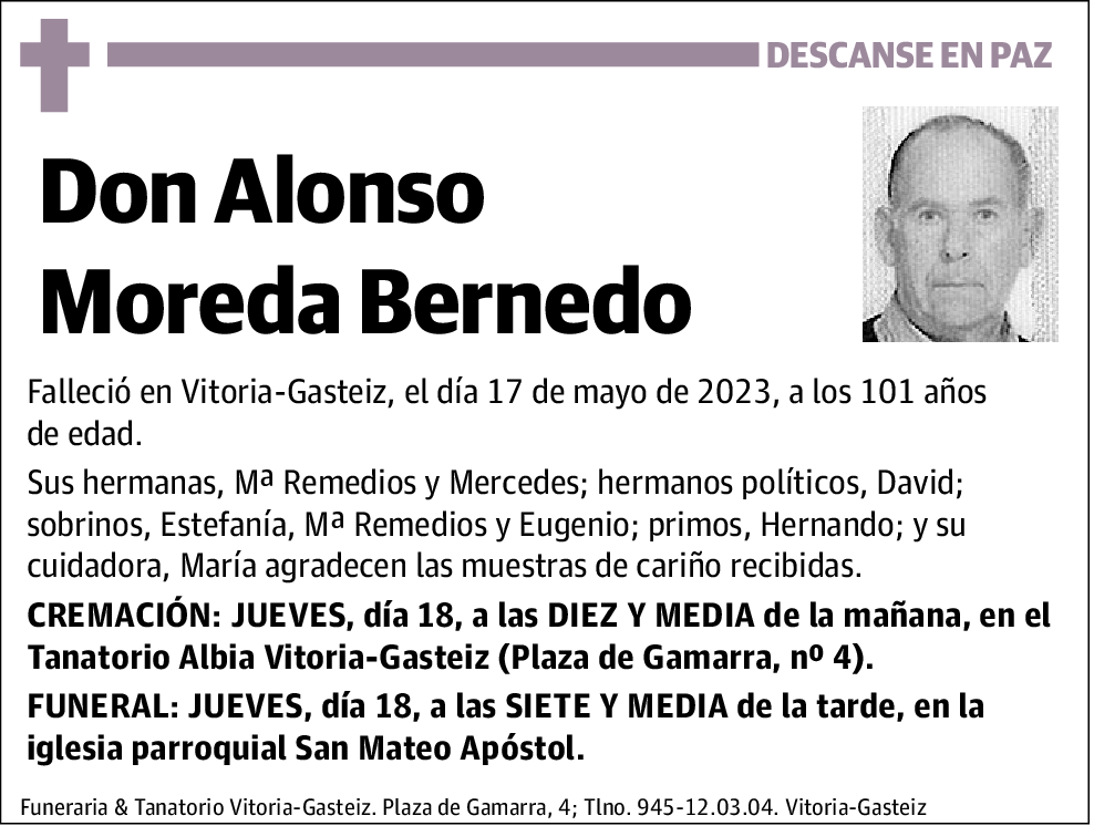 Alfonso Moreda Bernedo