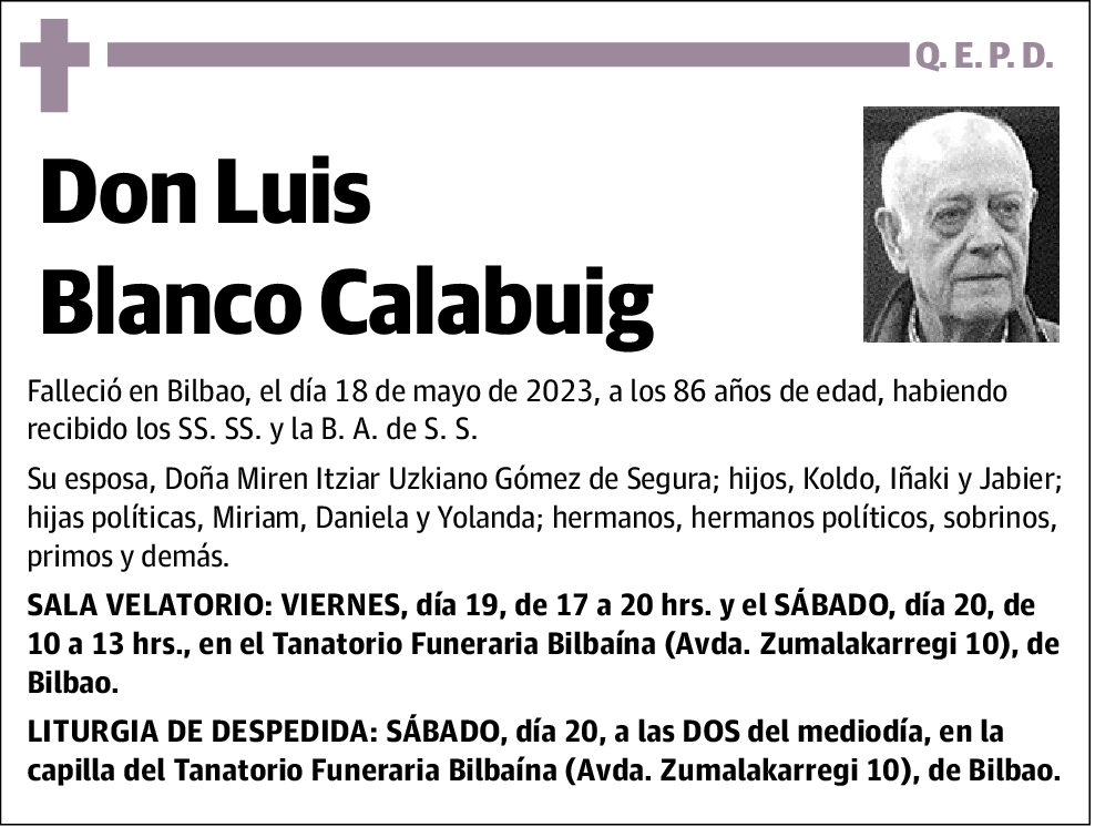 Luis Blanco Calabuig