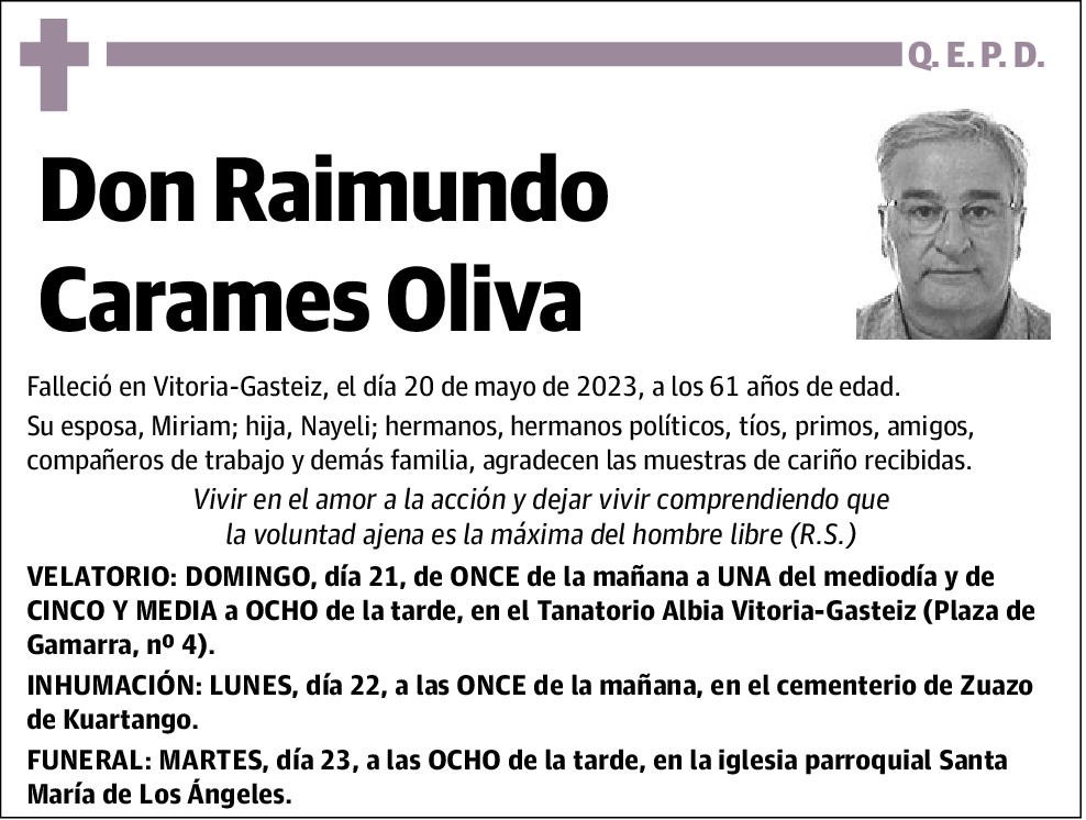 Raimundo Carames Oliva