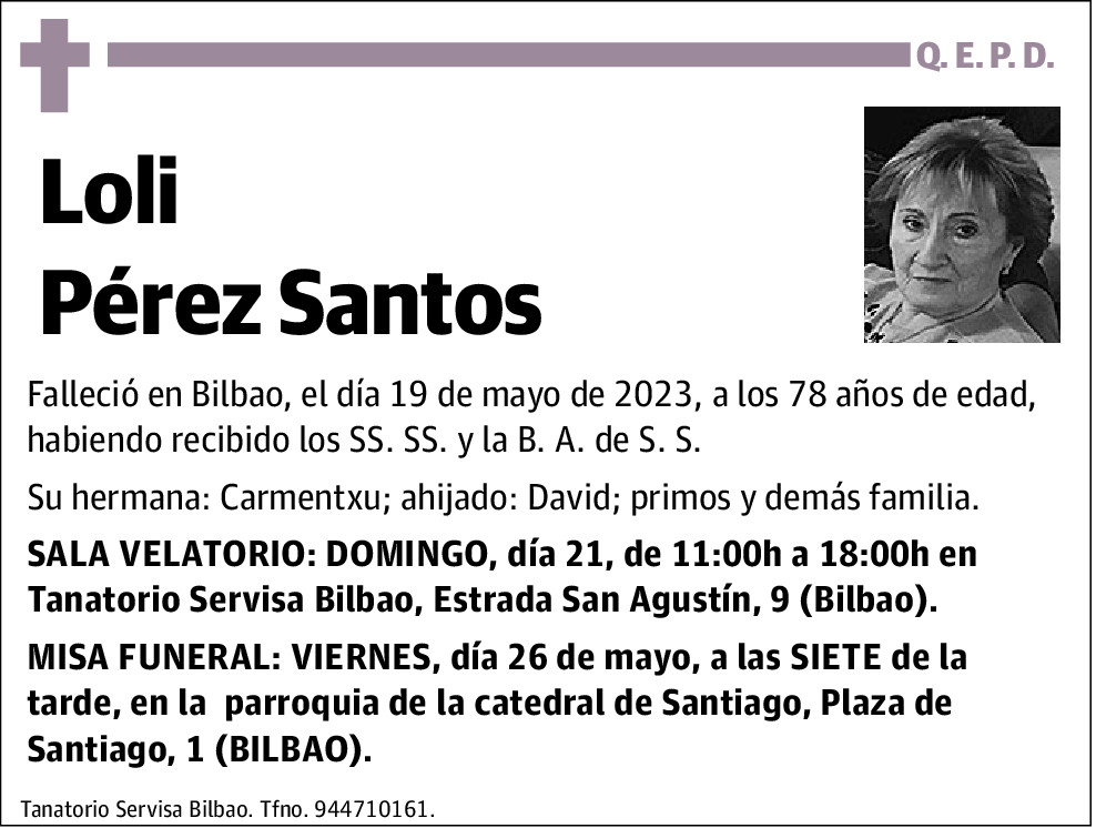 Loli Pérez Santos