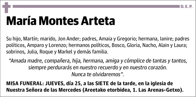 María Montes Arteta