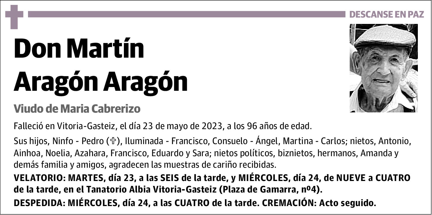 Martín Aragón Aragón