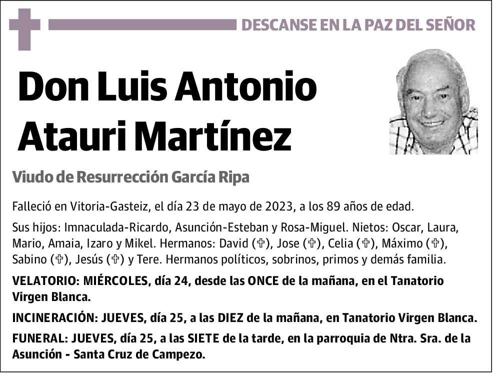 Luis Antonio Atauri Martínez