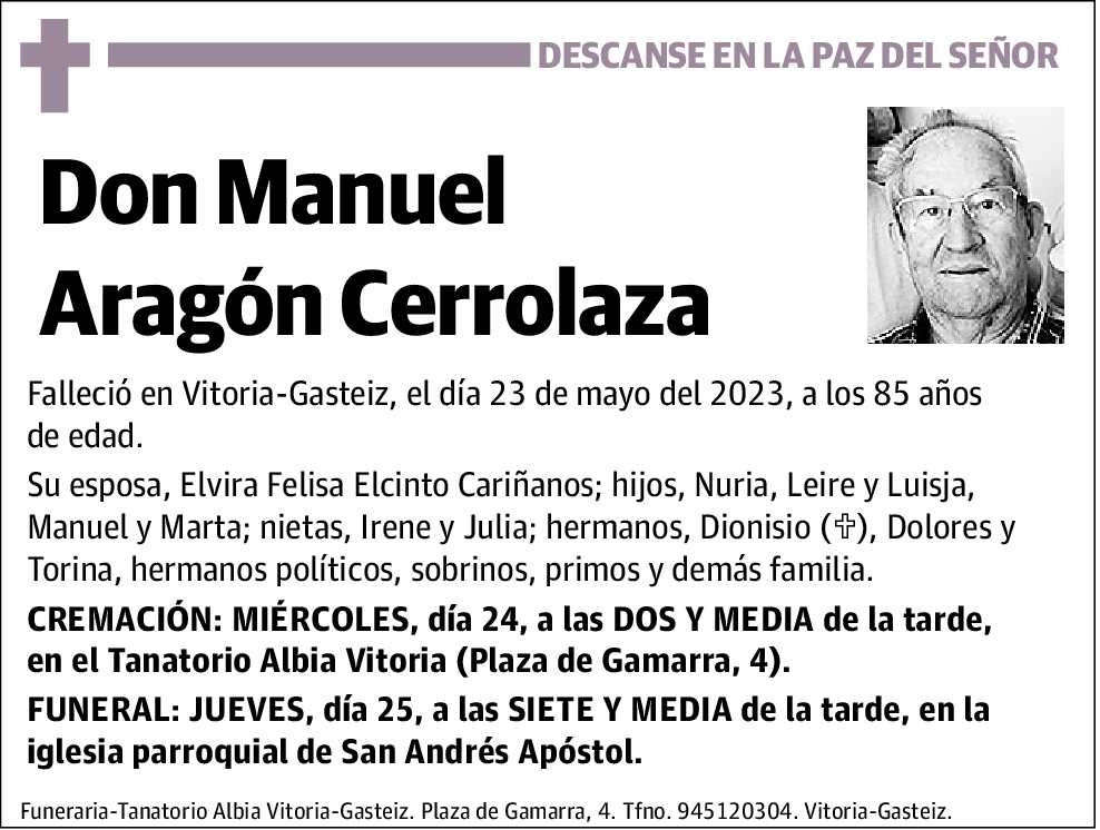 Manuel Aragón Cerrolaza