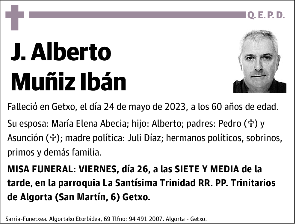 J. Alberto Muñiz Ibán