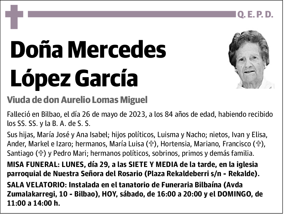 Mercedes López García