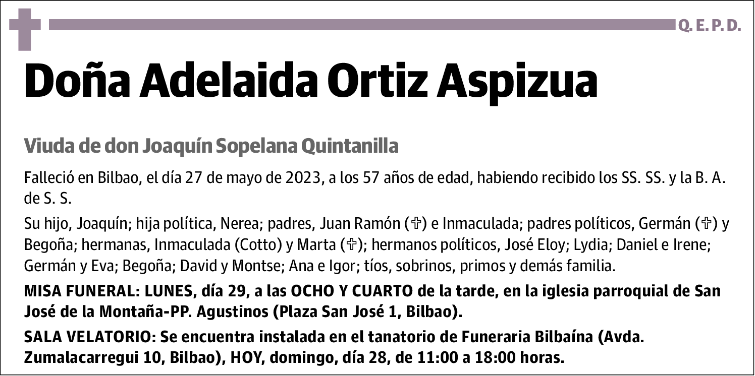 Adelaida Ortiz Aspizua