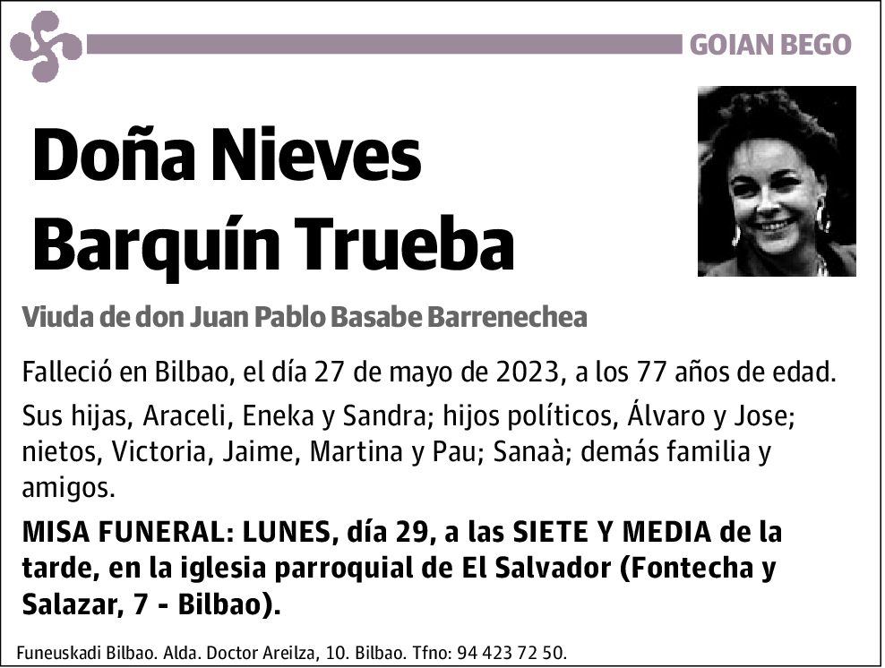 Nieves Barquín Trueba