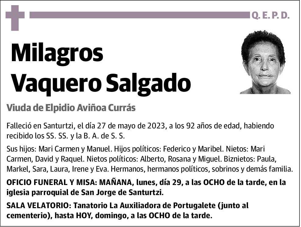 Milagros Vaquero Salgado