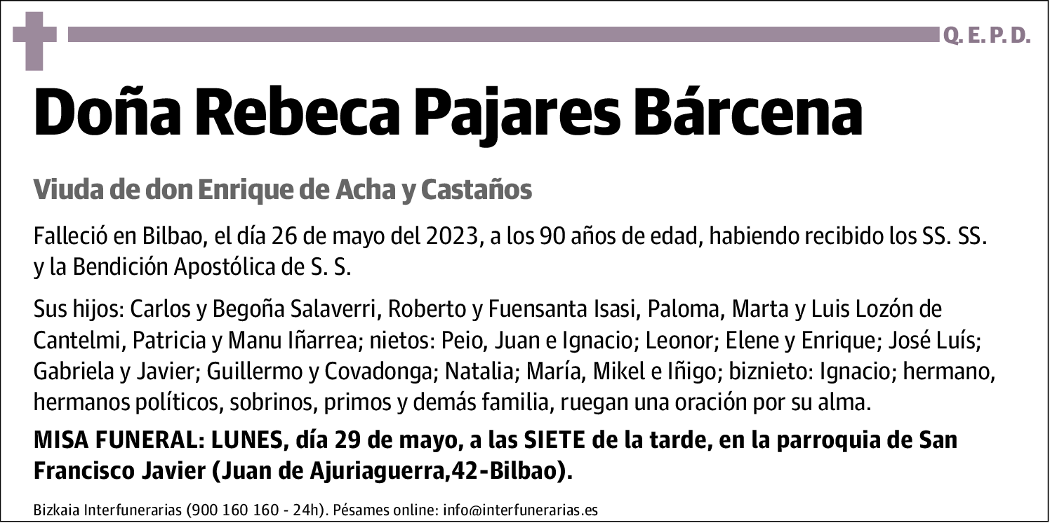 Rebeca Pajares Bárcena