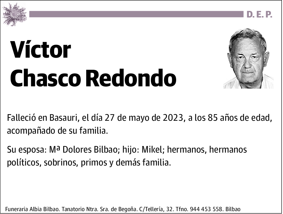 Víctor Chasco Redondo