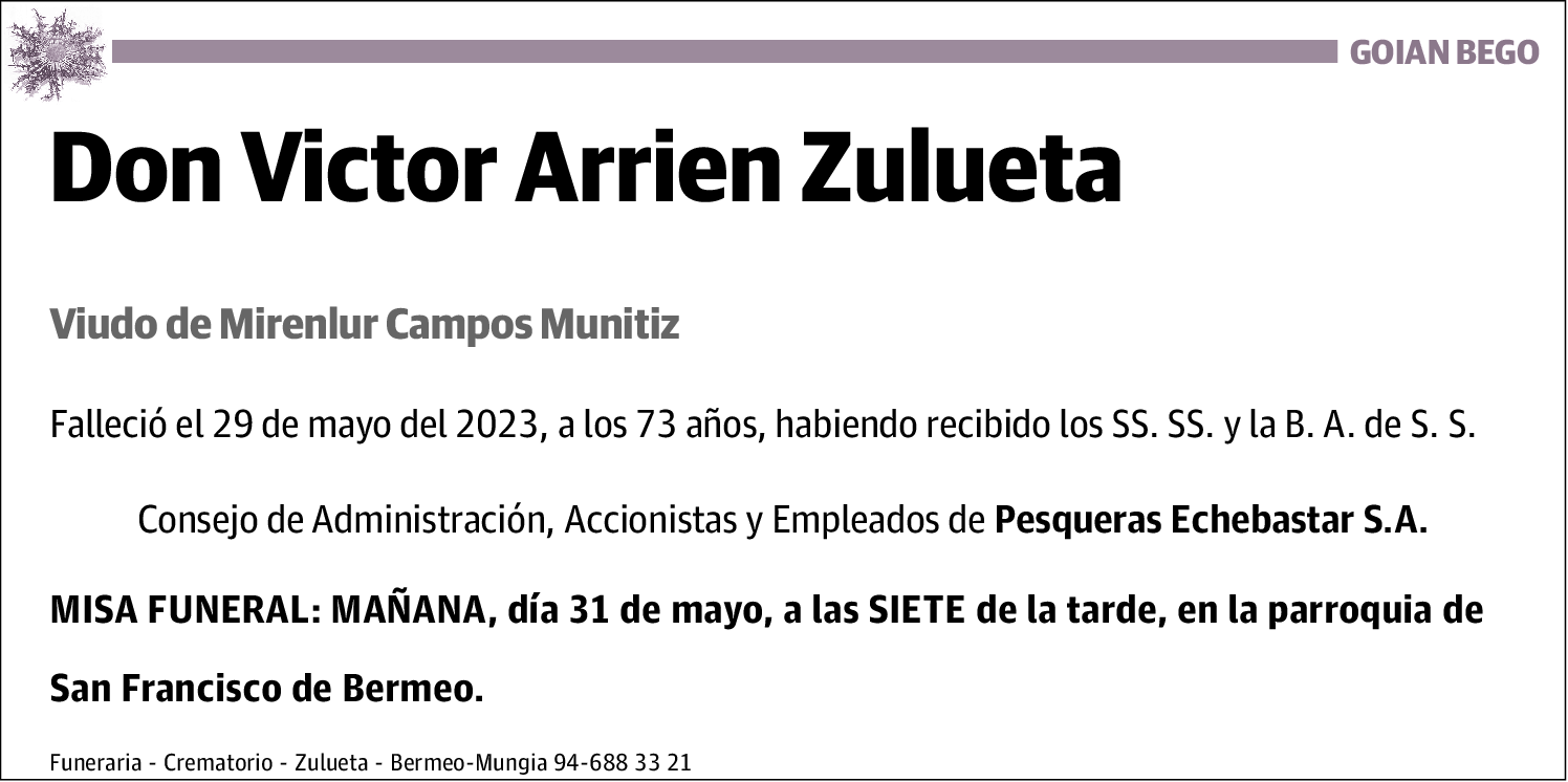 Victor Arrien Zulueta