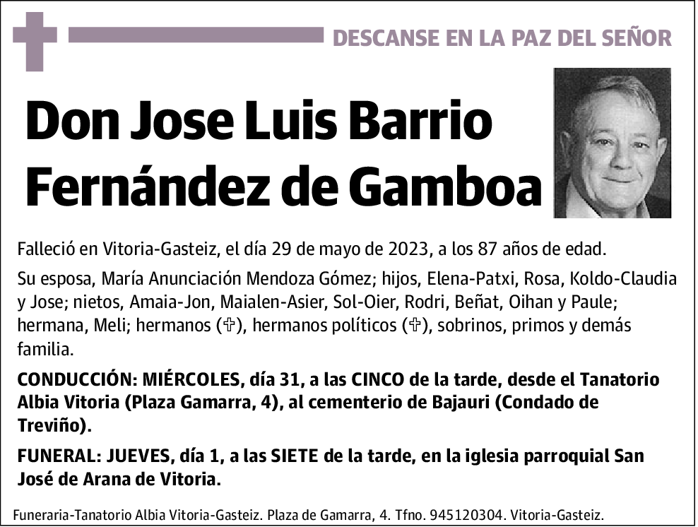 Jose Luis Barrio Fernandez de Gamboa