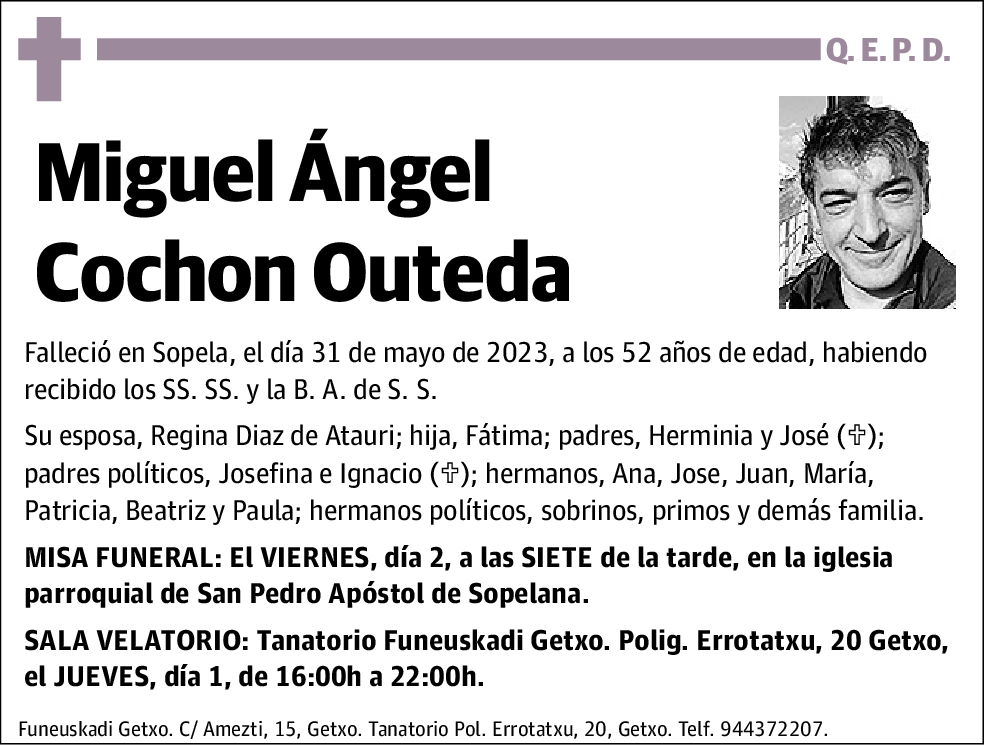 Miguel Ángel Cochon Outeda