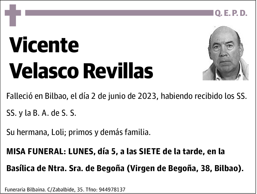 Vicente Velasco Revillas