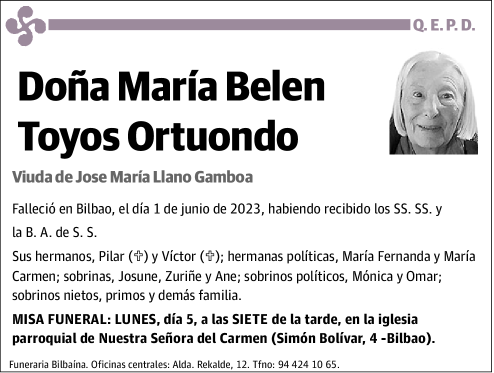 María Belen Toyos Ortuondo