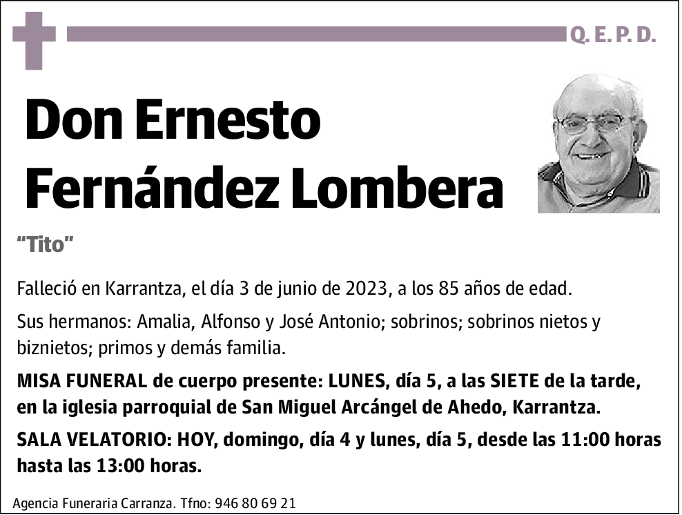 Ernesto Fernández Lombera