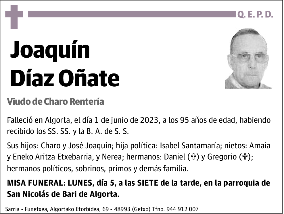 Joaquín Díaz Oñate