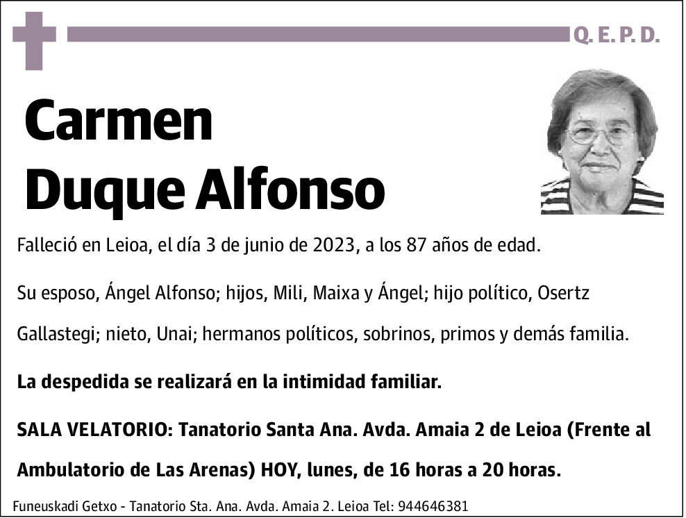 Carmen Duque Alfonso