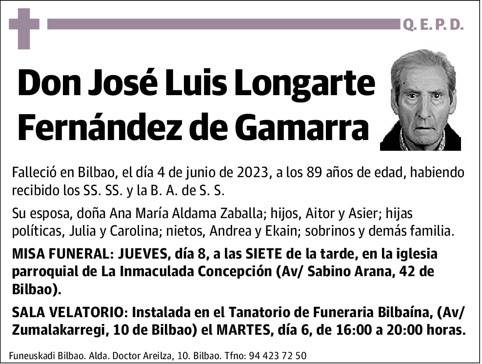 José Luis Longarte Fernández de Gamarra