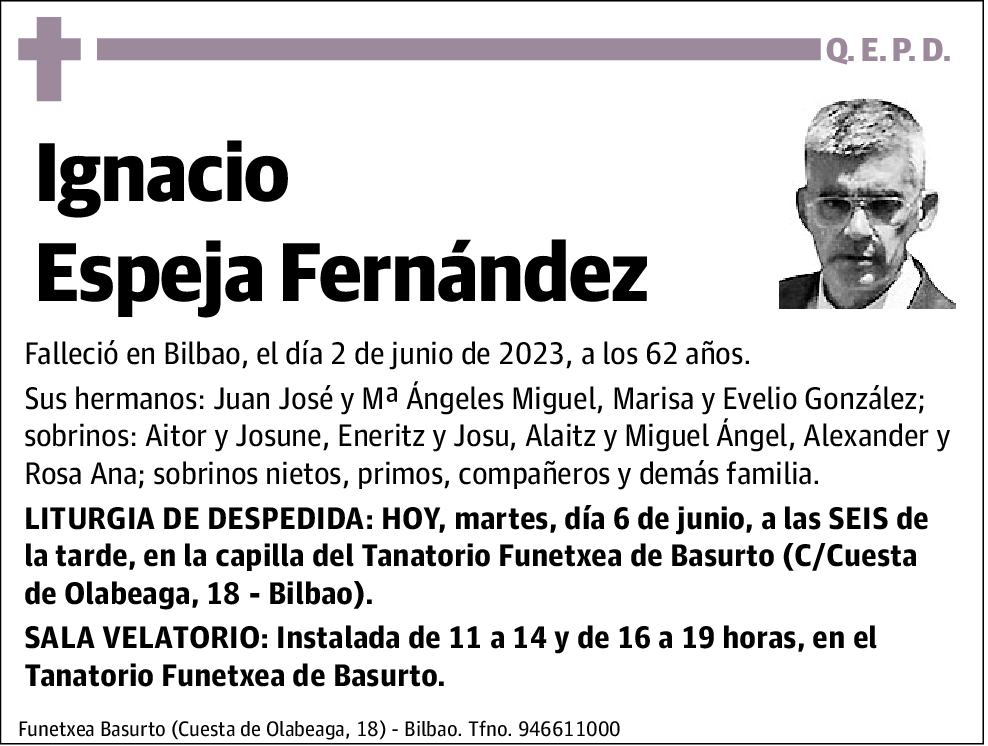 Ignacio Espeja Fernández