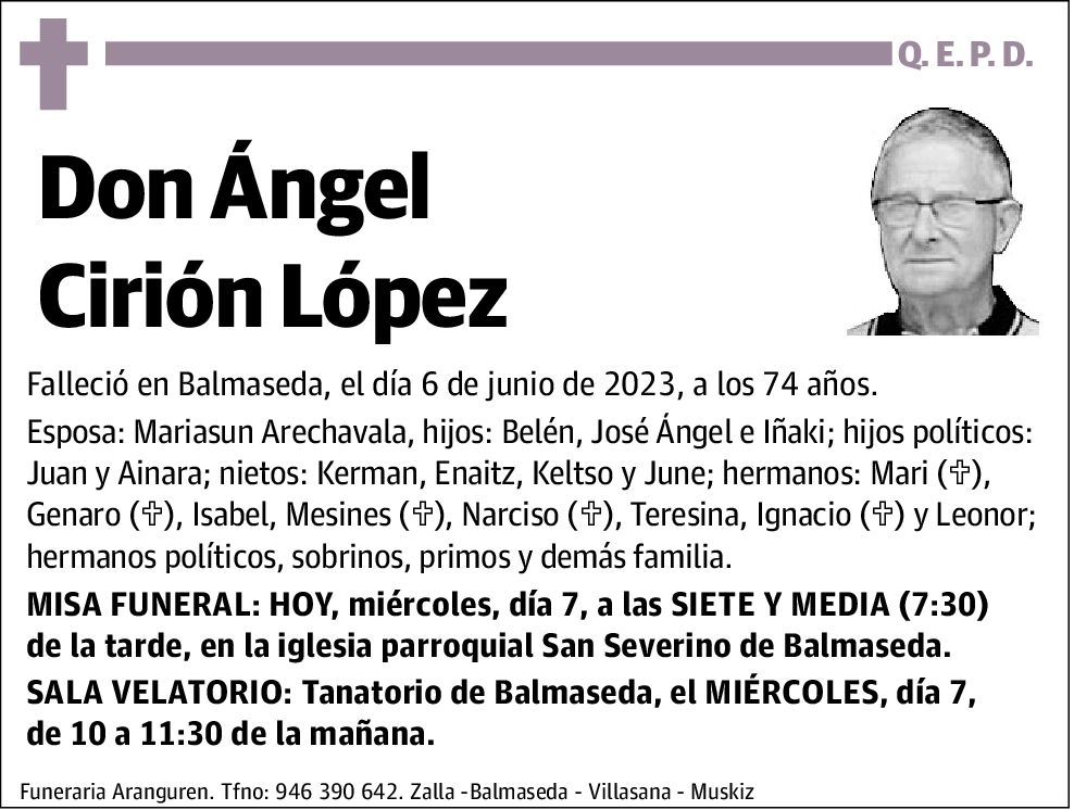 Ángel Cirión López