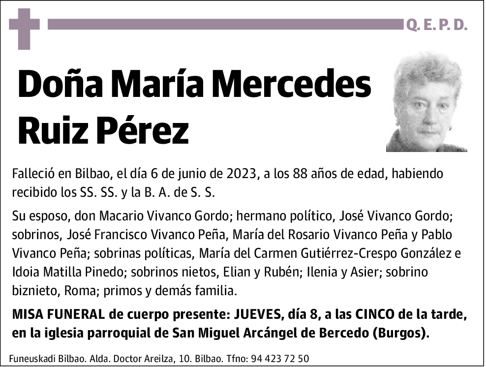 María Mercedes Ruiz Pérez