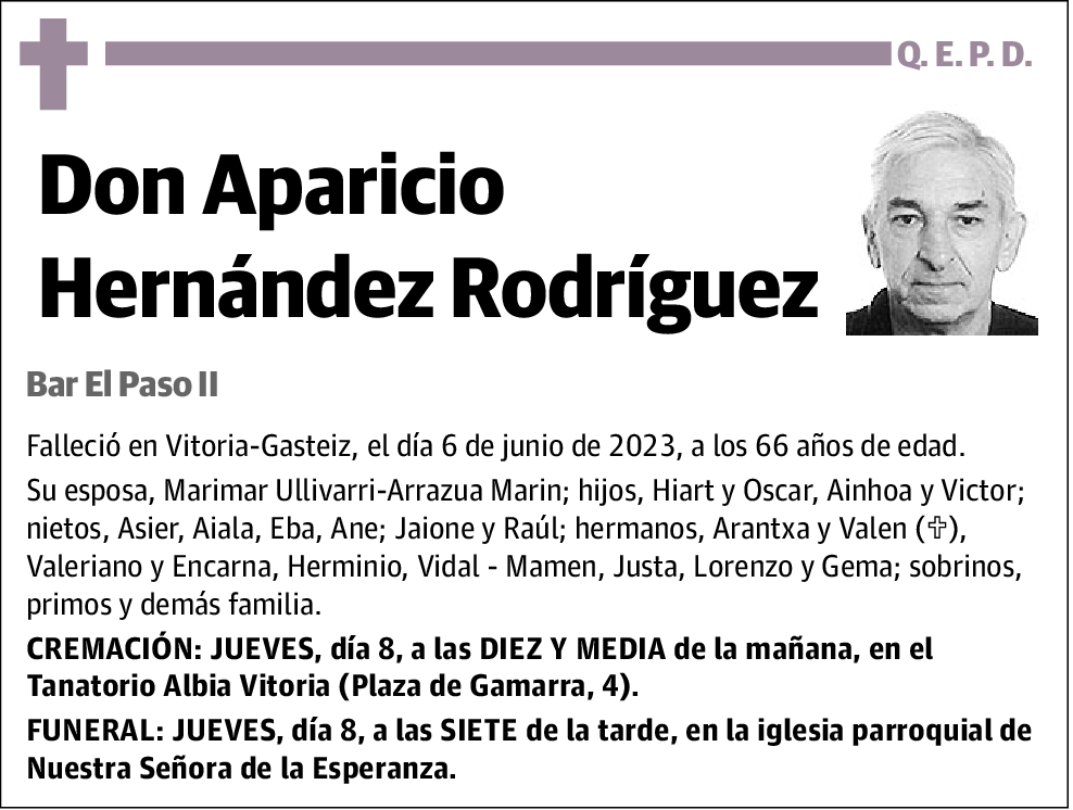 Aparicio Hernández Rodríguez