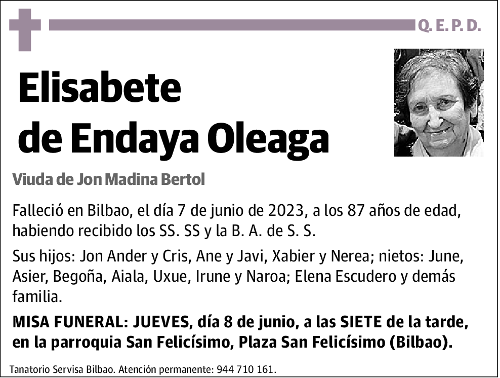 Elisabete de Endaya Oleaga