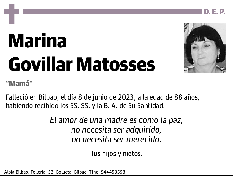 Marina Govillar Matosses