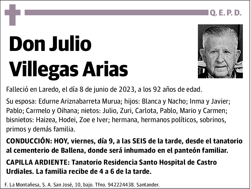 Julio Villegas Arias