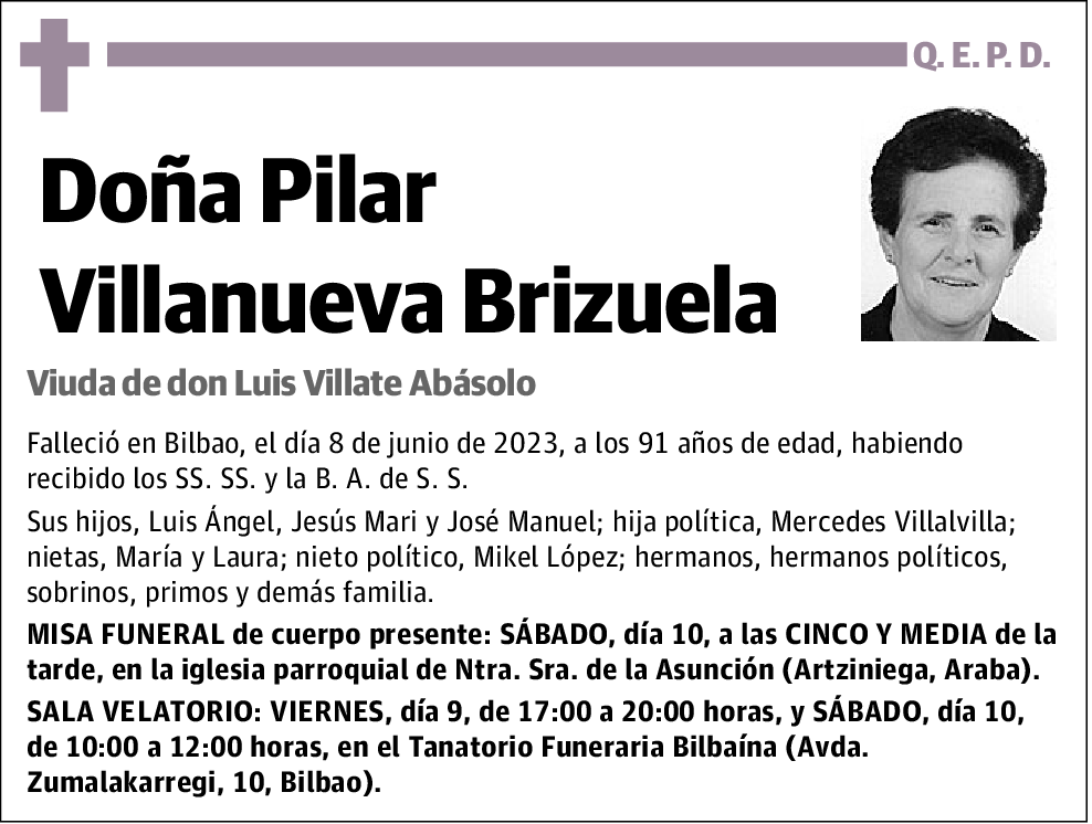 Pilar Villanueva Brizuela