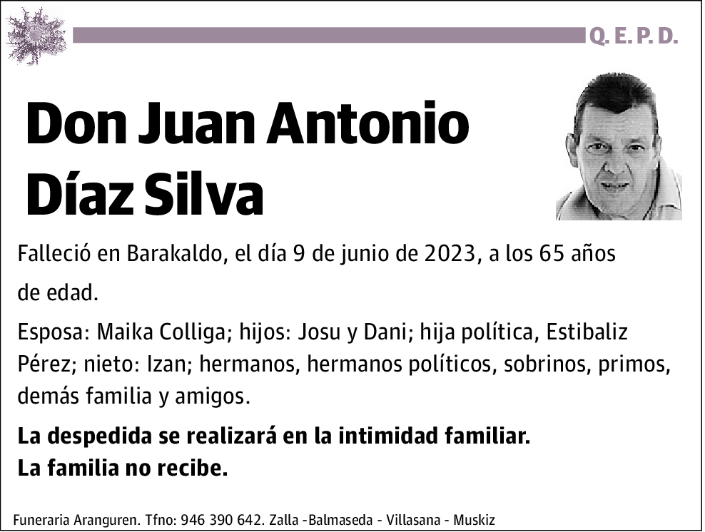 Juan Antonio Diaz Silva