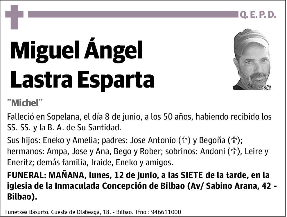 Miguel Ángel Lastra Esparta