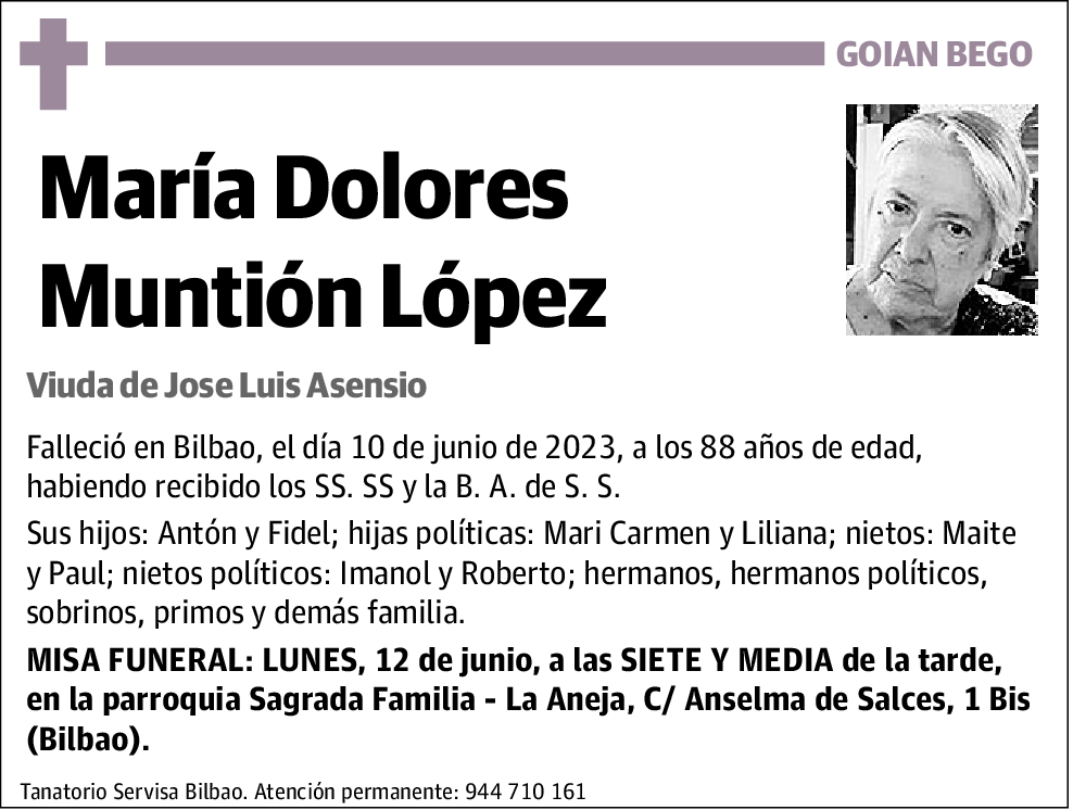 María Dolores Muntión López