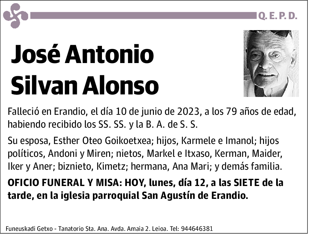 José Antonio Silvan Alonso