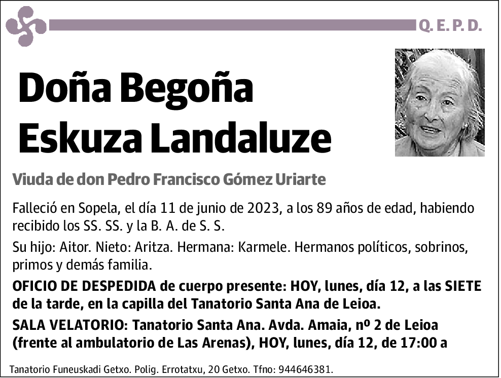 Begoña Eskuza Landaluze