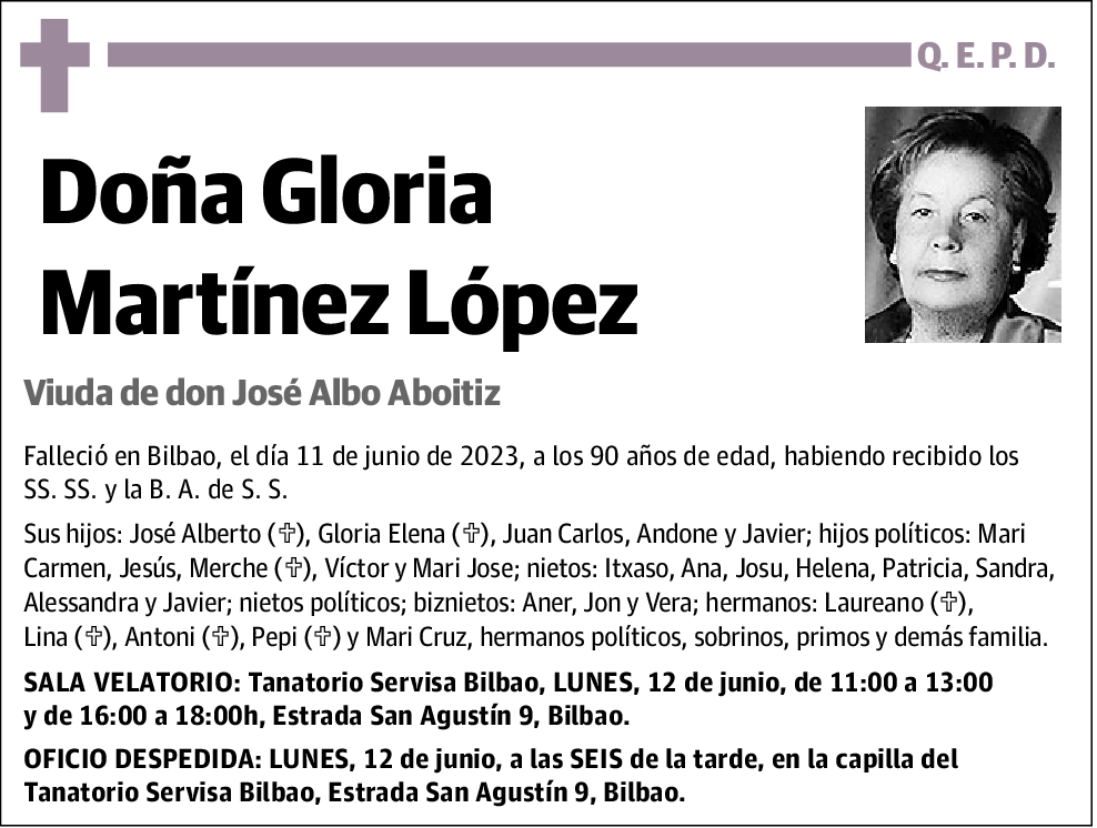 Gloria Martínez López