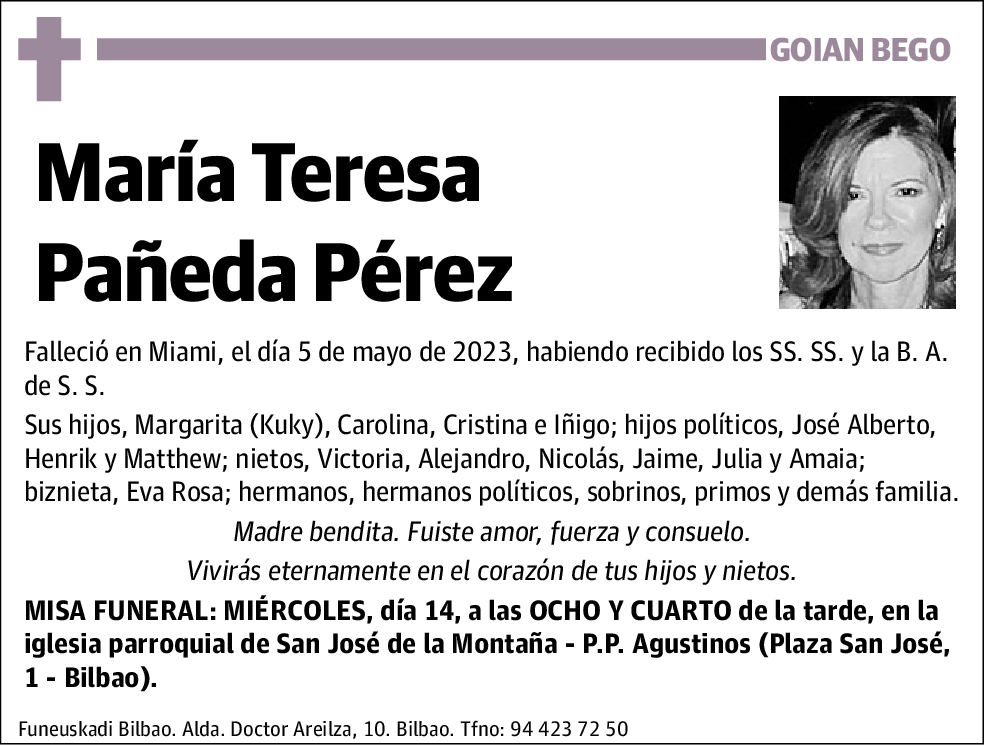 María Teresa Pañeda Pérez