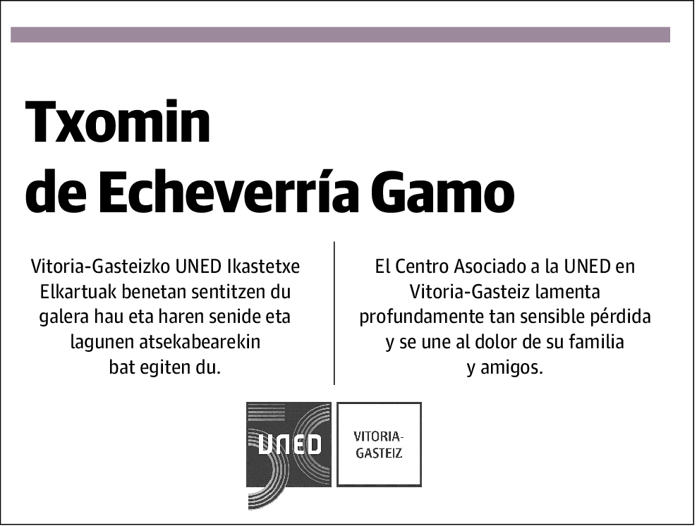 Txomin de Echevarría Gamo