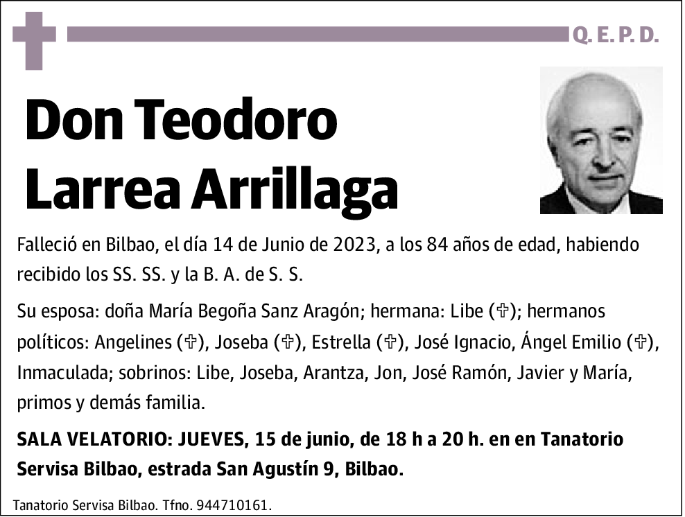 Teodoro Larrea Arrillaga