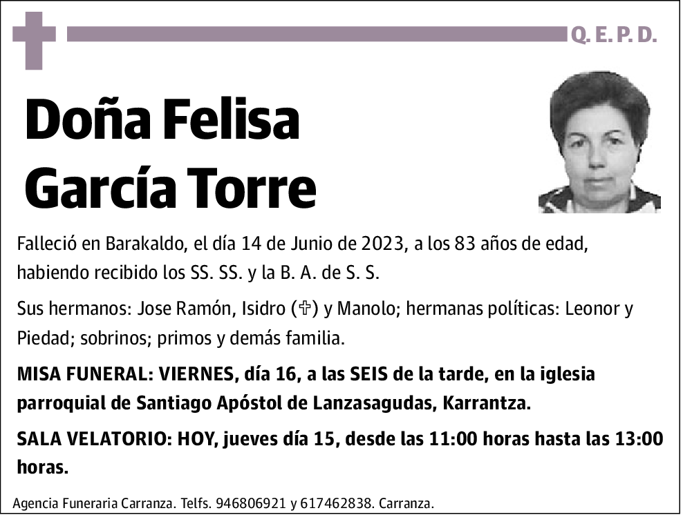 Felisa Garcia Torre