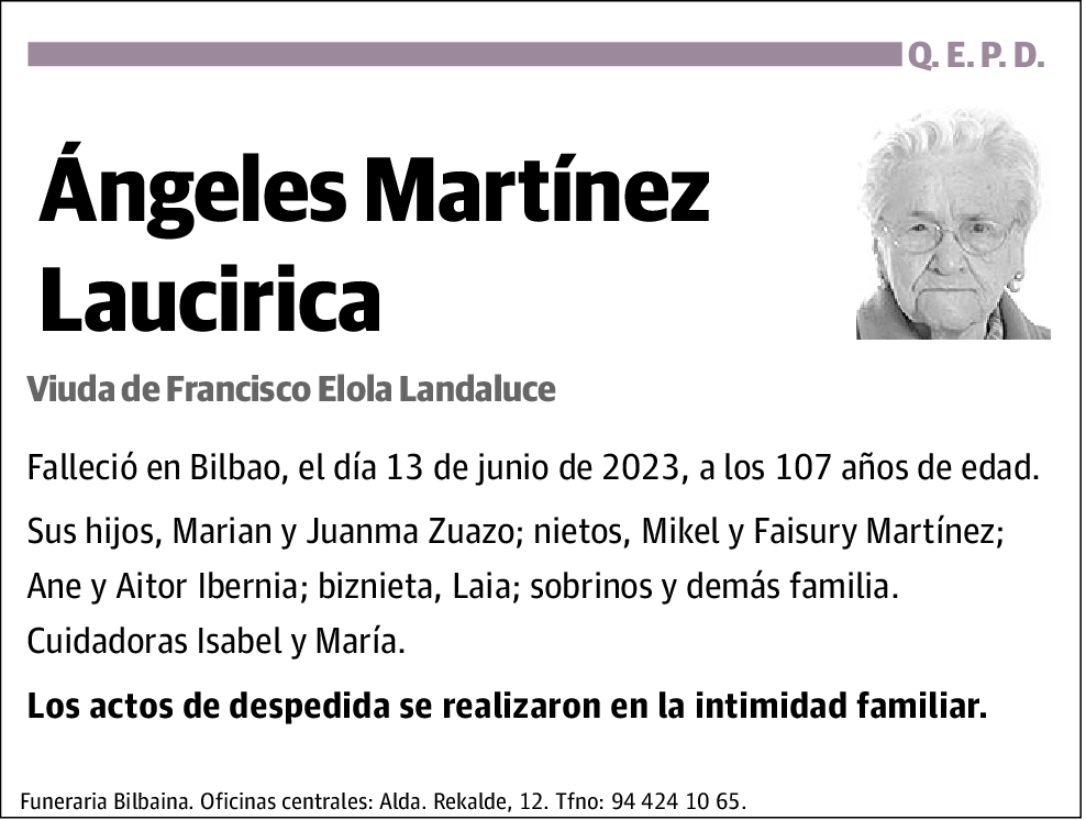 Ángeles Martínez Laucirica