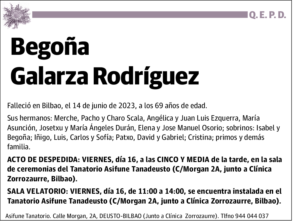 Begoña Galarza Rodríguez